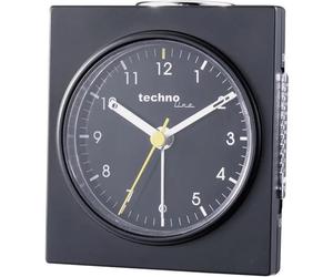Techno Line Model Q schwarz Quarzo Sveglia Nero (opaco) Tempi di allarme 1