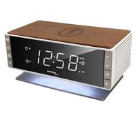 Technoline moderna radiosveglia WT487 con Funzione di Ricarica QI (Ricarica Wireless, Ricarica induttiva)