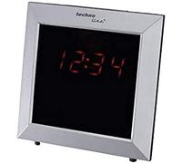 techno line WQ 110 Radiosveglia, Argento, 12x5.3x12 cm