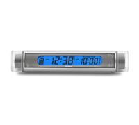 techno line WQ 120 Sveglia al Quarzo, Argento, 17.3x3.2x3.2 cm