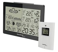 Technotrade Bianco 6760 Stazione Meteo Incl. Esterno Dual Allarme di Temperatura