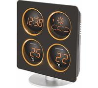 techno line WS 6830 Stazione Meteo, Nero/Argento