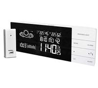 techno line WS 6870 Stazione Meteo, Bianco/Nero