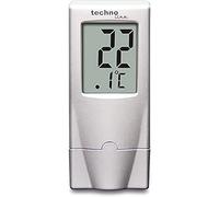 techno line WS 7024 Termometro Finestra con Ventosa, Argento