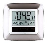 techno line WS 8112 Orologio Radio, Argento/Marrone Metallizzato, 23.3x3x21.5 cm