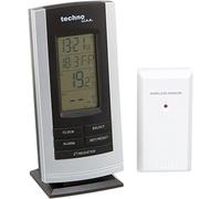 TechnoLine WS 9180 Stazione Meteo, Argento/Nero