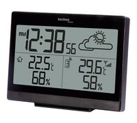 techno line WS 9252 Stazione Meteo, Nero