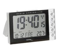 Technoline Wt 188 Alarm Clock Nero,Argento One Size / EU Plug