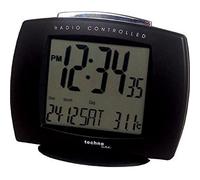 techno line WT 189 Schwarz Orologio Radio, Nero, 11x3.8x9 cm