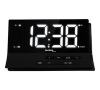 Techno Line WT 482 Radiocontrollato Sveglia Nero Tempi di allarme 2 Timer 2 te