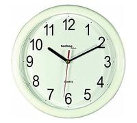 TechnoLine WT 600 Weiss Orologio da Parete, Bianco, 25x2.4x25 cm