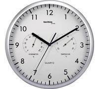 Techno Line WT 650 Quarzo Orologio da parete 26 cm Argento
