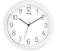 techno line WT 7000 Weiss Orologio da Parete, Bianco, 30x3x30 cm