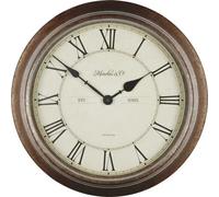 Techno Line WT 7006 Quarzo Orologio da parete 36 cm x 70 mm Legno Adatto per b