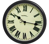 Techno Line WT 7050 Quarzo Orologio da parete 50 cm x 13 cm Nero