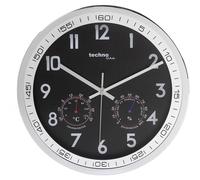 Techno Line WT 7981 Quarzo Orologio da parete 300 mm x 5 cm Cromo