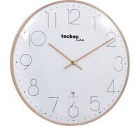 Techno Line WT 8235 gold optik Radiocontrollato Orologio da parete 35 cm x 25