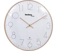 Techno Line WT 8235 gold optik Radiocontrollato Orologio da parete 350 mm x 25
