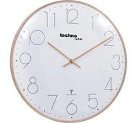 Techno Line WT 8235 gold optik Radiocontrollato Orologio da parete 350 mm x 25