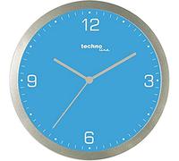 techno line WT 9000 Blau Orologio da Parete, Blu, 30x3.3x30 cm