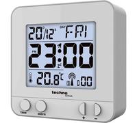 Techno Line WT235 si Radiocontrollato Sveglia Argento Tempi di allarme 1