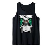 Techno Nun Techno Rave party Hardstyle Canotta