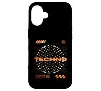 Techno Orb EDM Rave Custodia per iPhone 16