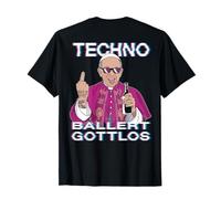 Techno Papa Per l'Amor del Cielo Rave Maglietta