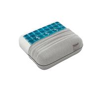 Technogel Travel Deluxe - Cuscino ortopedico per cervicale, antibatterico, in gel HWS per chi dorme sulla schiena e sul fianco, con federa 33 x 29 x 11 cm