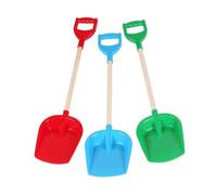 TechnoK 2896 Toy Small Shovel with Wooden Handle, Size, Multi-Colour