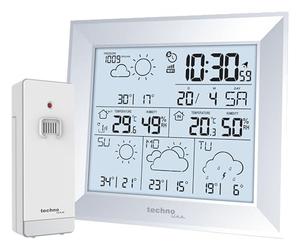 Technoline Meteo diretto WD2000 Internet Stazione meteo con gratuita Meteo diretto App, Stazione meteo WLAN, 4 Previsioni del giorno