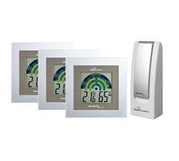 Technoline Spazio Clima Set, 9.8 x 1.6 x 10 cm, Argento, ma 10011