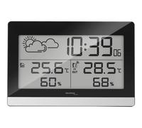 Technoline WS 9255 Nero Argento Igrometro da interno Termometro da interno