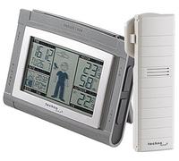 TechnoLine WS 9611 Stazione Meteo, Argento/Nero