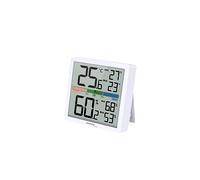 Technoline WS9472, igrometro, termometro, misuratore di umidità, termometro digitale ambiente, stazione di temperatura, supporto magnetico, retroilluminazione, indicatore coforico