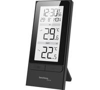 Technoline WS9787 - Stazione radio digitale con indicatore della temperatura interna ed esterna, data e giorno della settimana, sensore esterno wireless TX206, supporto da tavolo, facile da usare