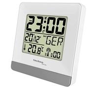 technoline Radiosveglia con indicatore di temperatura, bianco, 79 x 79 x 30 mm