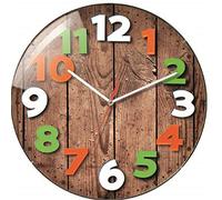 Technoline WT 7435 Quartz Wall Clock Cerchio Multicolore - Orologio da Parete, AA, Multicolore, in plastica, 31 cm