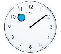 Technoline WT 7630 - Orologio analogico al quarzo, Ø 25 cm, lancetta delle ore con cambio colore