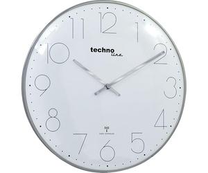 Technoline WT 8240 Quartz wall clock Cerchio Cromo orologio da parete