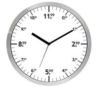 Technoline WT 8620 - Orologio da parete radiocontrollato con quadrante, in metallo, 30 cm