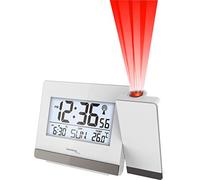 Technoline WT538w - Sveglia radio per proiezione, 15 cm x 9 cm x 1,5 cm, colore: Bianco
