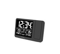 Technoline WT548 - Sveglia con previsioni meteorologiche, temperatura interna, umidità interna, indicatore della temperatura esterna, con trasmettitore esterno, batterie incluse