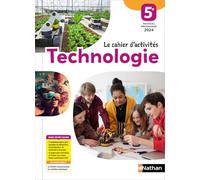 Technologie 5e: Cahier d'activités élève