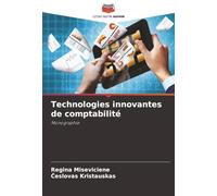 Technologies innovantes de comptabilité: Monographie