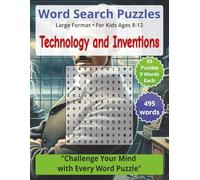 Technology and Invention - Word Search Puzzles: Perfect Brain Teaser for Travel, Relaxation, and Breaks