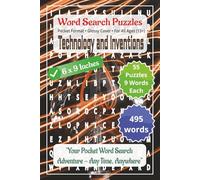 Technology and Invention - Word Search Puzzles - Pocket: Screen-Free! Challenging Activity for All Ages 13+