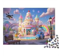 Technology City - Three-dimensional City High Tech Architecture Futurism - 1000Pcs Puzzle Classici - Orizzontale - Per Adulti E Ragazzi Divertimento - Mani Sul Gioco Decorazione Della Famiglia - Puzzl
