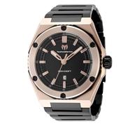 Technomarine CORAL - Legacy TM-416063 Orologio da Uomo - Impermeabile - Analogico - Movimento Quarzo - acciaio inossidabile con quadrante nero - 45mm