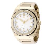 Technomarine Coral Legacy TM-416077 - Orologio da uomo, impermeabile, analogico, movimento al quarzo, in acciaio inossidabile con quadrante argento, 45 mm